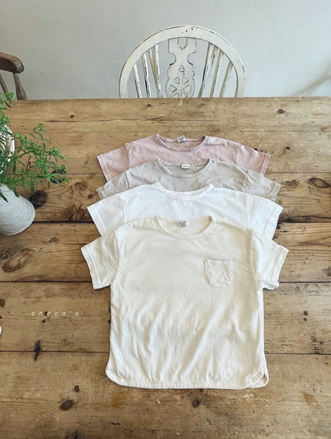 CHOCO-BEBE - Korean Children Fashion - #Kfashion4kids - Pocket Tee - 3