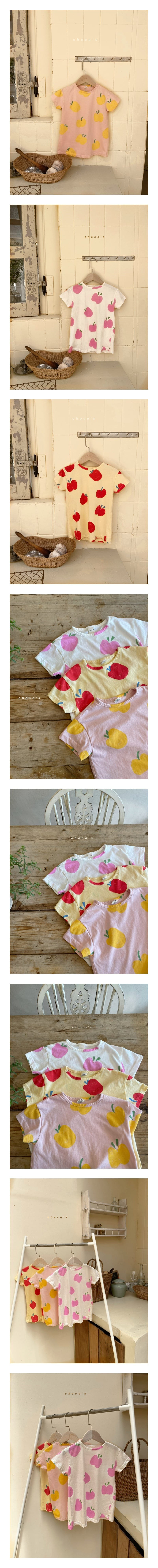 CHOCO-BEBE - Korean Children Fashion - #Kfashion4kids - Apple One-piece