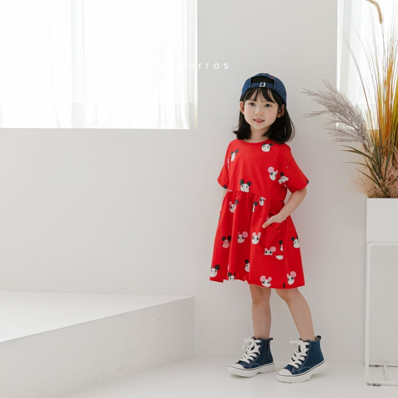 CHURROS - Korean Children Fashion - #Kfashion4kids - Miggo Pocket One-piece