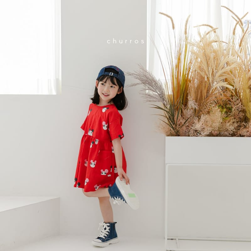 CHURROS - Korean Children Fashion - #Kfashion4kids - Miggo Pocket One-piece - 6