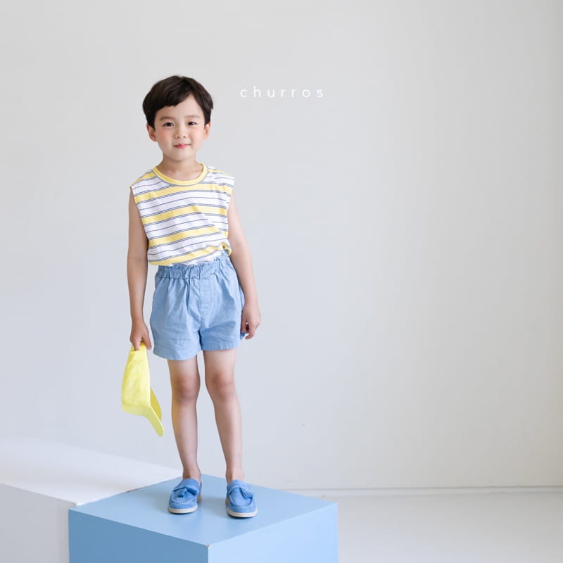 CHURROS - Korean Children Fashion - #Kfashion4kids - Stripes Sleeveless - 10