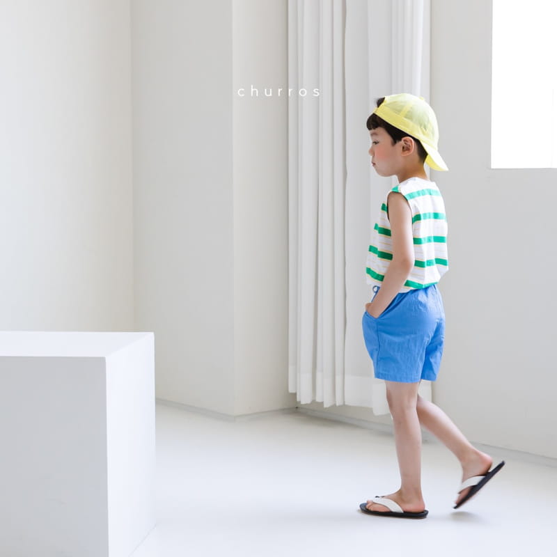 CHURROS - Korean Children Fashion - #Kfashion4kids - Stripes Sleeveless - 5