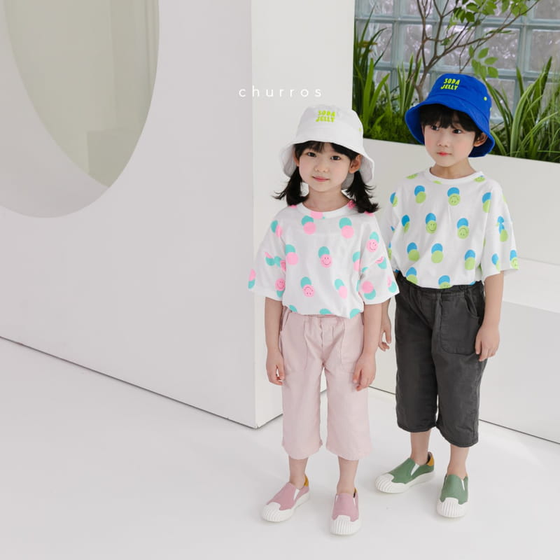 CHURROS - Korean Children Fashion - #Kfashion4kids - Out pocket Span Pants - 5