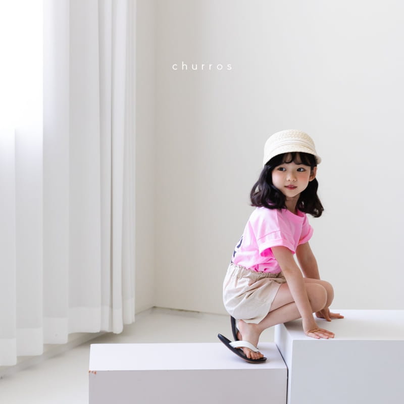 CHURROS - Korean Children Fashion - #Kfashion4kids - Linen Bending Shorts - 12