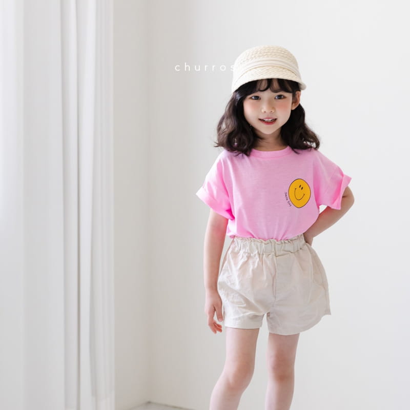 CHURROS - Korean Children Fashion - #Kfashion4kids - Linen Bending Shorts - 5