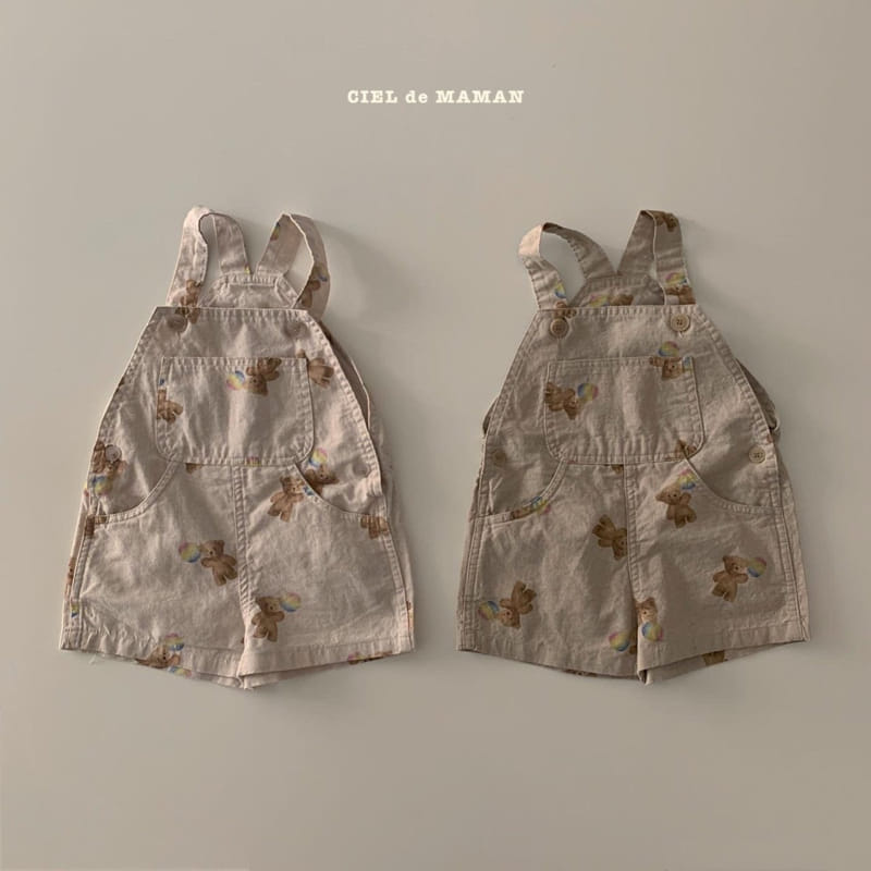 CIEL DE MAMAN - Korean Children Fashion - #Kfashion4kids - Bear Bodysuit - 4