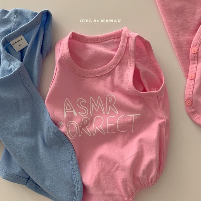 CIEL DE MAMAN - Korean Children Fashion - #Kfashion4kids - Summer Cardigan Bodysuit Set - 7