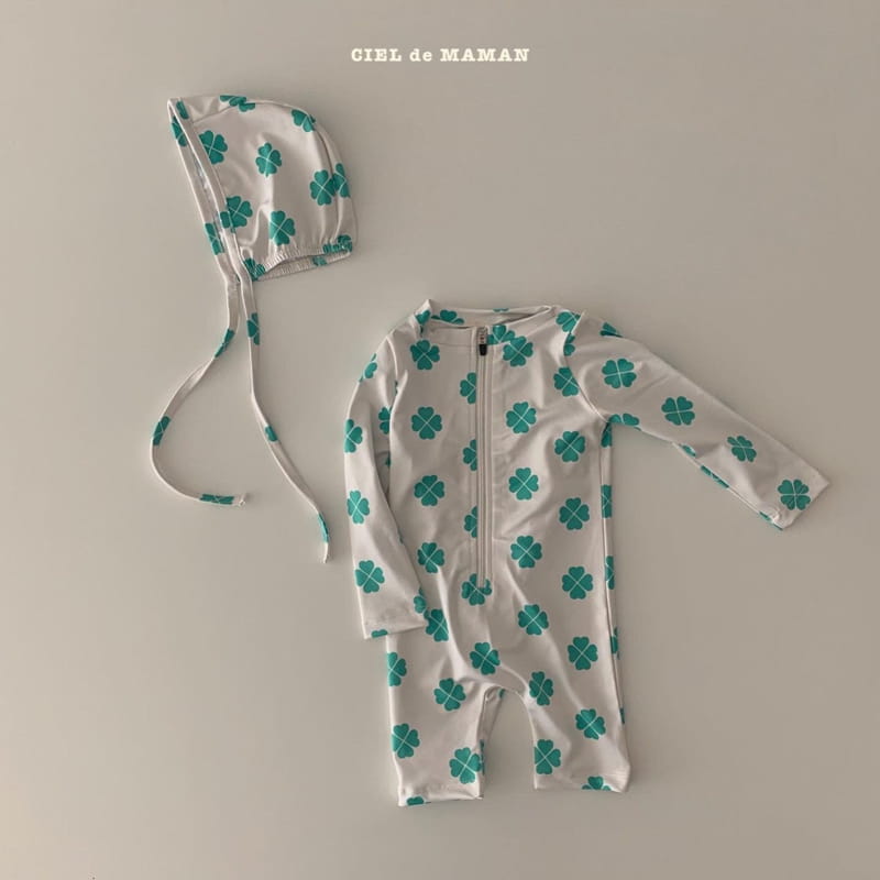 CIEL DE MAMAN - Korean Children Fashion - #Kfashion4kids - Clover Swimwear - 11