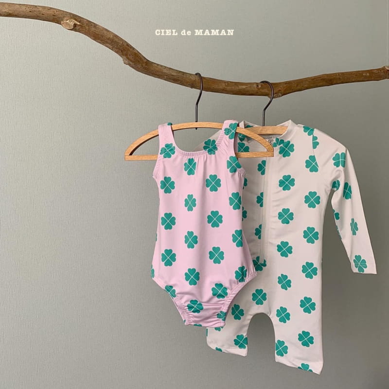 CIEL DE MAMAN - Korean Children Fashion - #Kfashion4kids - Clover Swimwear - 2