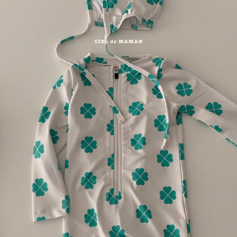 CIEL DE MAMAN - Korean Children Fashion - #Kfashion4kids - Clover Swimwear - 8