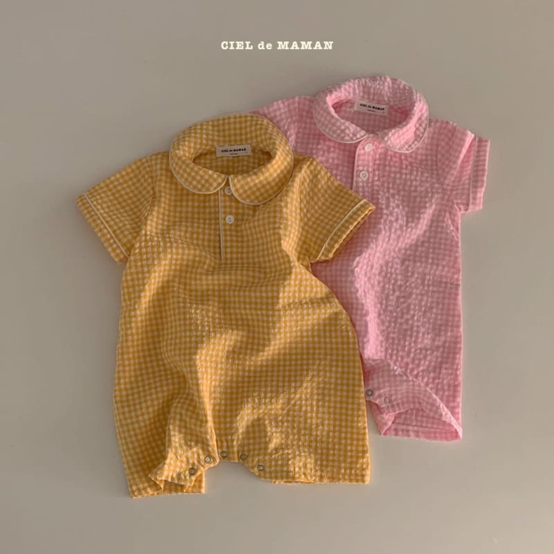 CIEL DE MAMAN - Korean Children Fashion - #Kfashion4kids - Bebe Check Pajamas