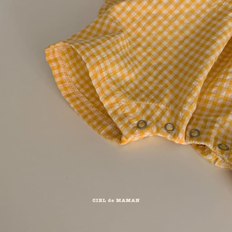 CIEL DE MAMAN - Korean Children Fashion - #Kfashion4kids - Bebe Check Pajamas - 10
