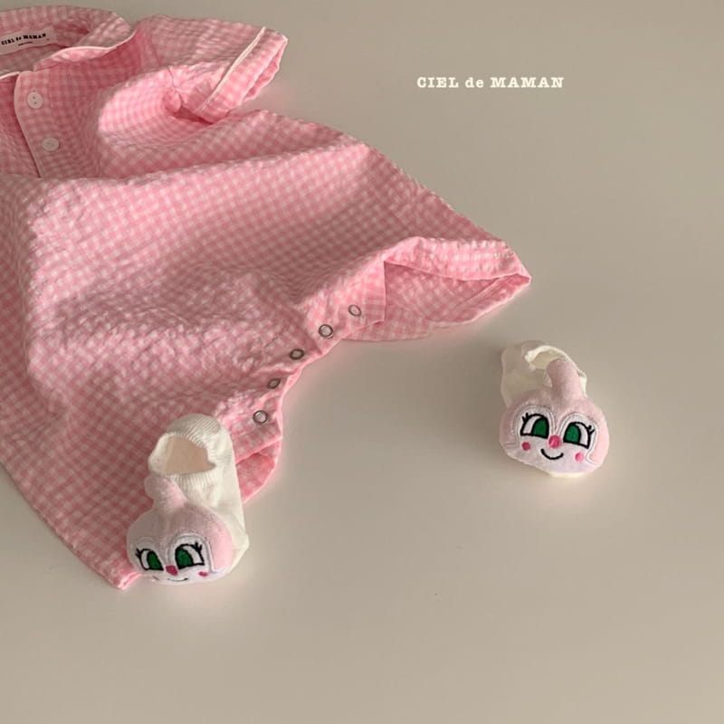 CIEL DE MAMAN - Korean Children Fashion - #Kfashion4kids - Bebe Check Pajamas - 5
