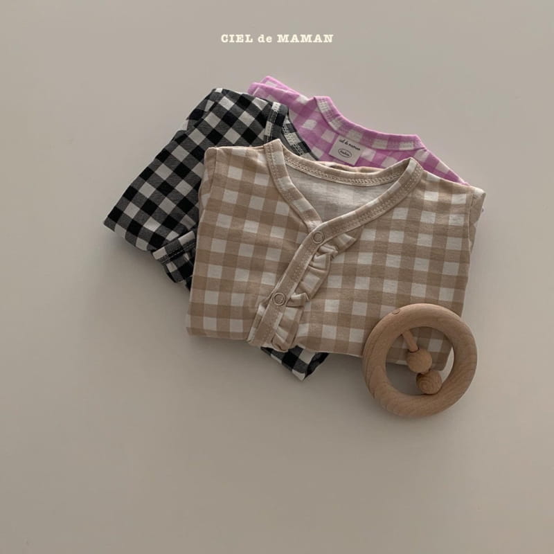 CIEL DE MAMAN - Korean Children Fashion - #Kfashion4kids - Check Princess Tee - 11