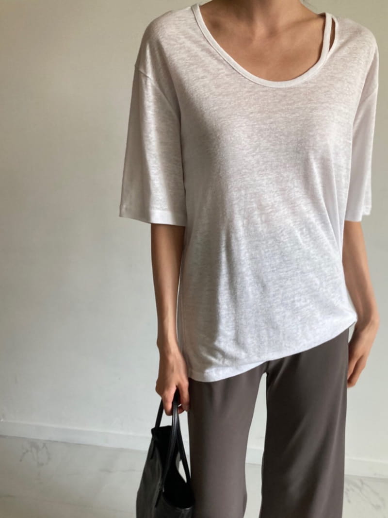 COCOJNISSI - Korean Children Fashion - #Kfashion4kids - Groove Linen Tee - 3