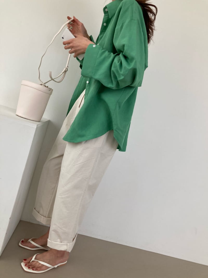COCOJNISSI - Korean Children Fashion - #Kfashion4kids - Theory Linen Rayon Shirt - 2