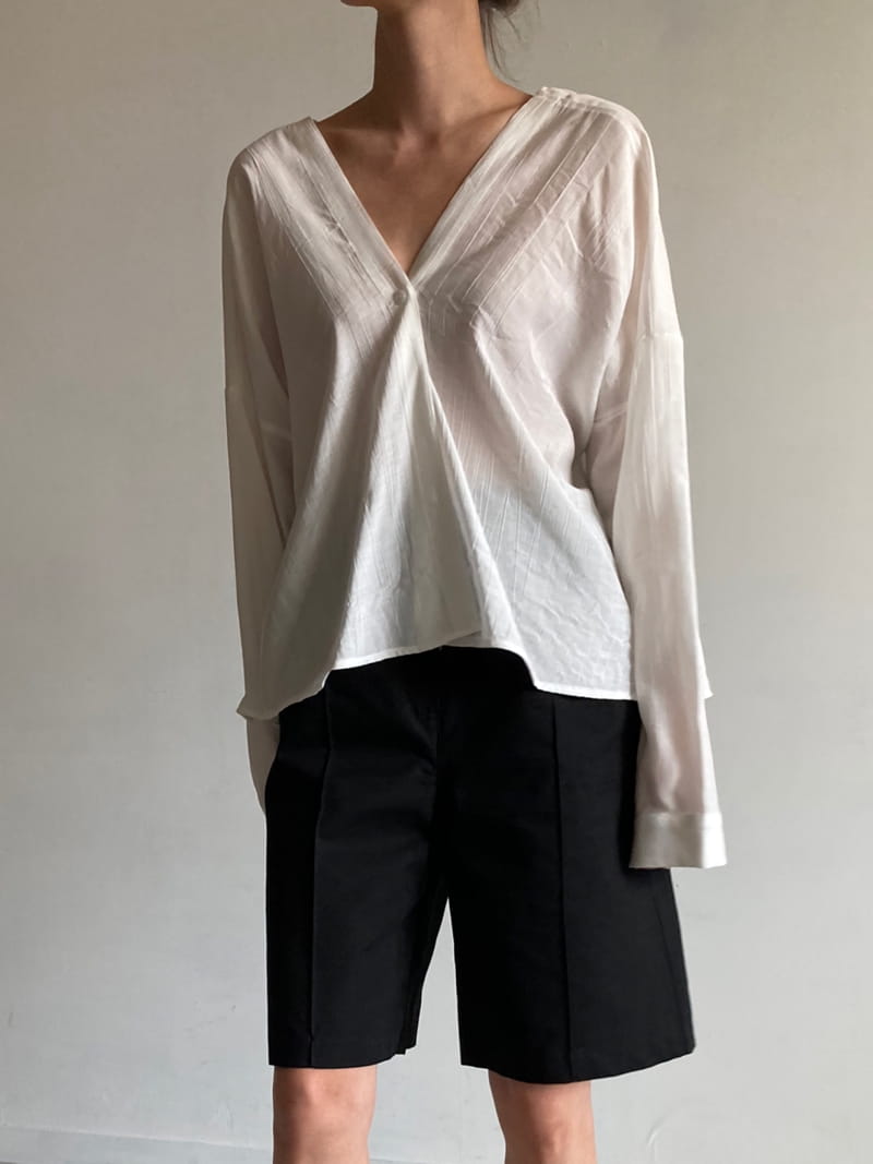 COCOJNISSI - Korean Children Fashion - #Kfashion4kids - Marj Ell V Wrap Shirt