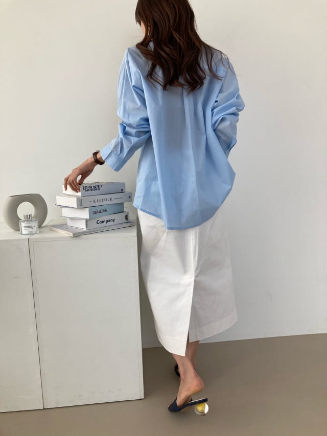 COCOJNISSI - Korean Children Fashion - #Kfashion4kids - Mashell Pocket Asa Cotton Shirt - 2