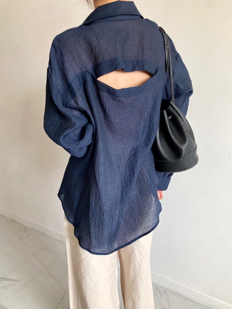COCOJNISSI - Korean Children Fashion - #Kfashion4kids - Blair Back Slit See Through shirt