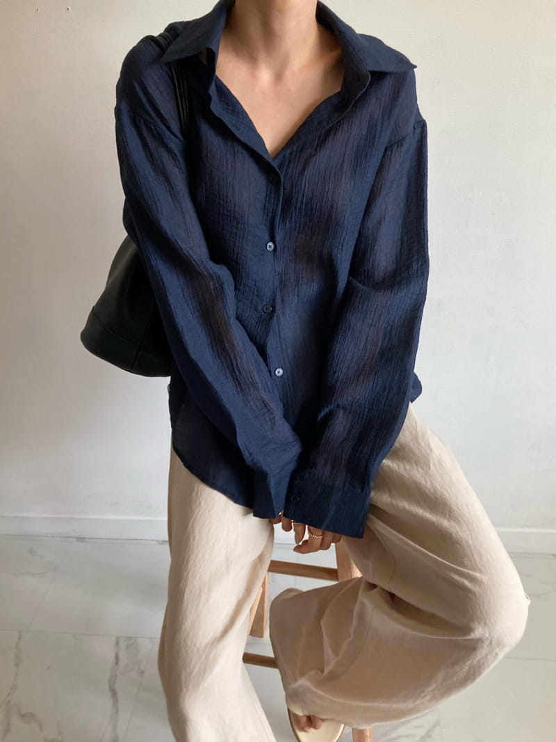 COCOJNISSI - Korean Children Fashion - #Kfashion4kids - Blair Back Slit See Through shirt - 2