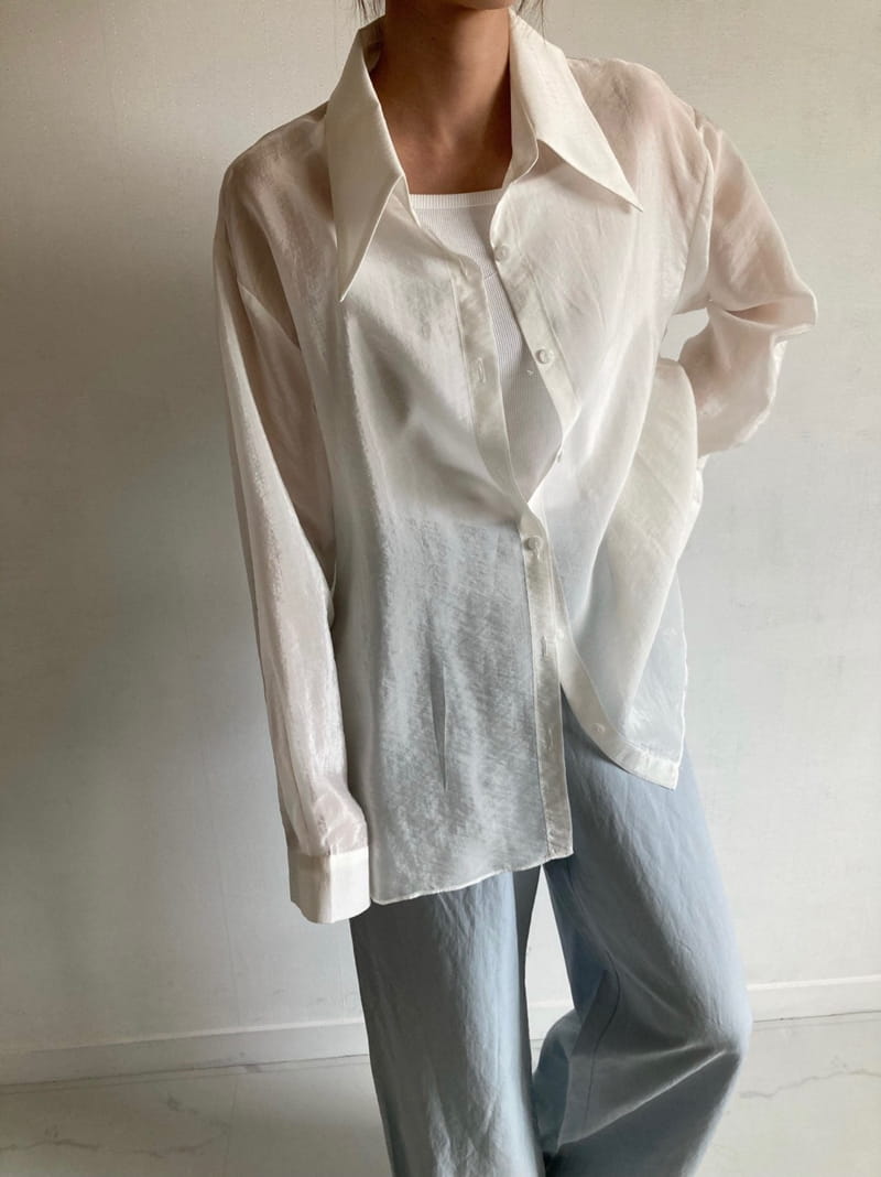 COCOJNISSI - Korean Children Fashion - #Kfashion4kids - Vienna Cube See Through Shirt