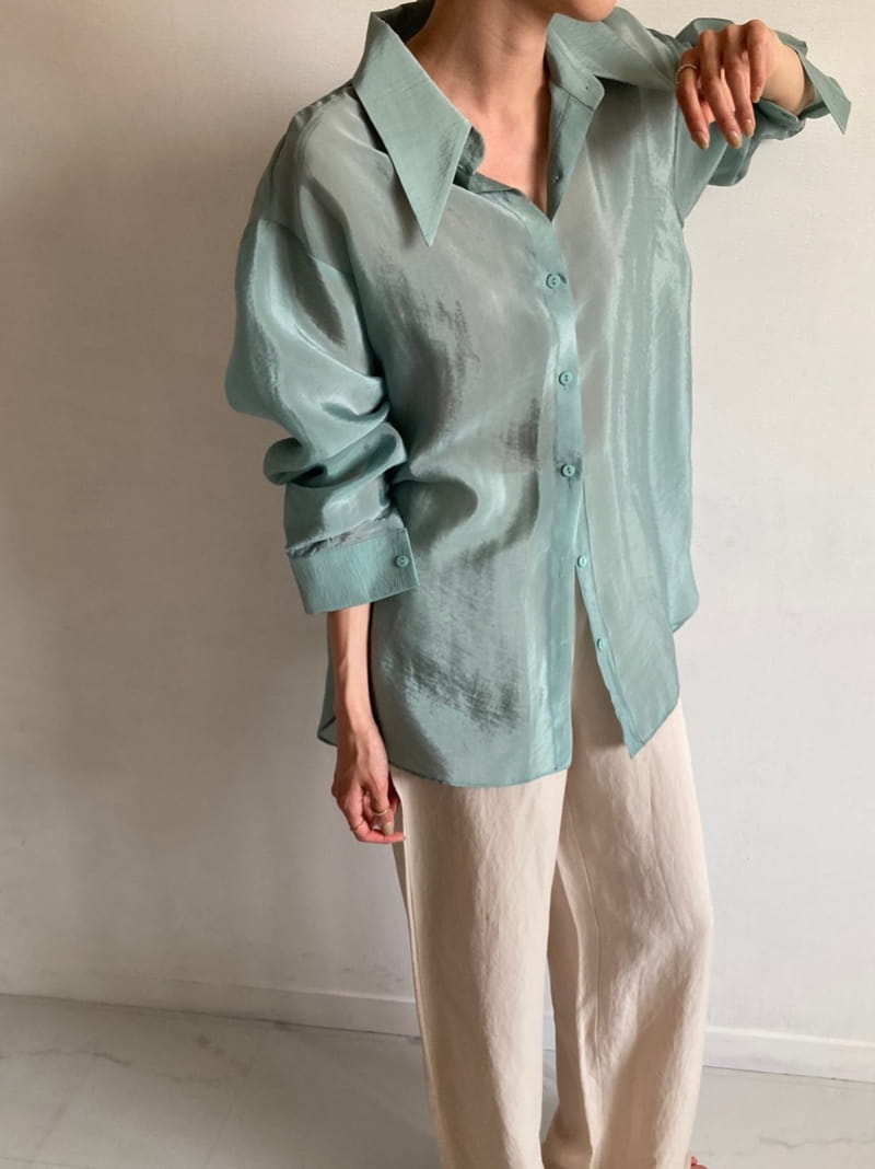 COCOJNISSI - Korean Children Fashion - #Kfashion4kids - Vienna Cube See Through Shirt - 4