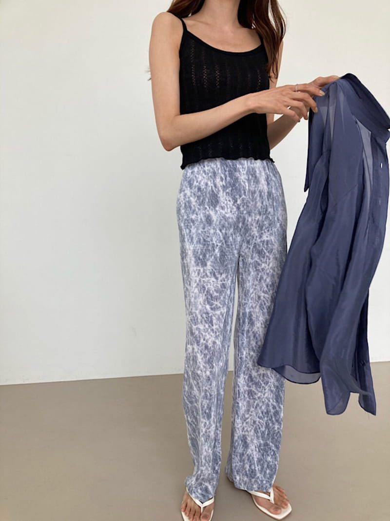 COCOJNISSI - Korean Children Fashion - #Kfashion4kids - Vintage Water paint Pants - 3