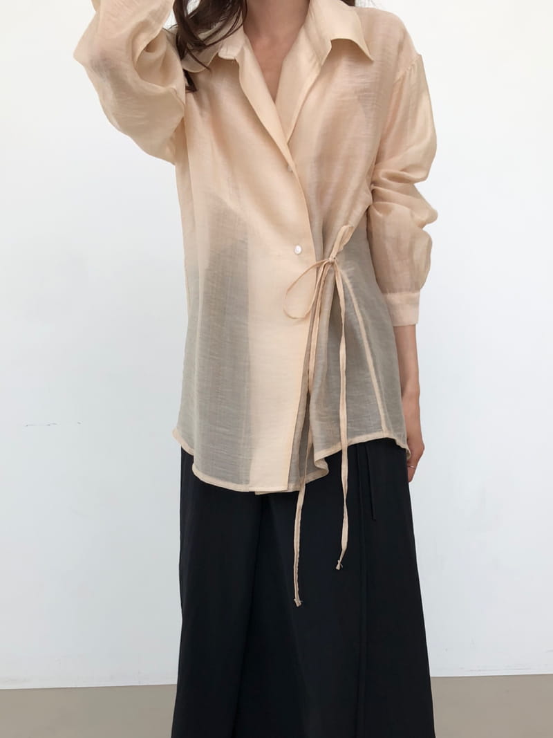 COCOJNISSI - Korean Children Fashion - #Kfashion4kids - Sling String See Through Shirt - 4
