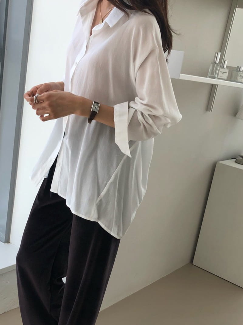 COCOJNISSI - Korean Children Fashion - #Kfashion4kids - Noir Soflty Slit Shirt - 3