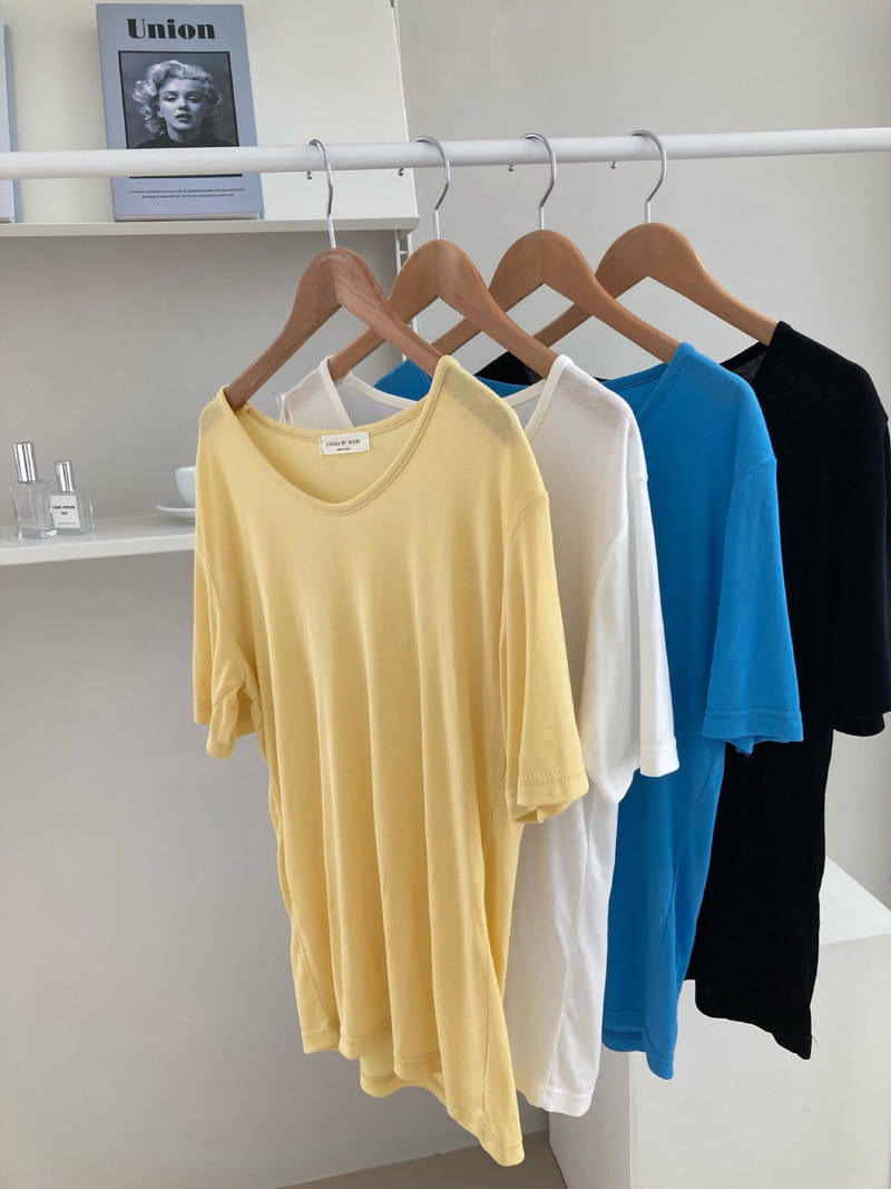 COCOJNISSI - Korean Children Fashion - #Kfashion4kids - Color V Neck Tee - 2