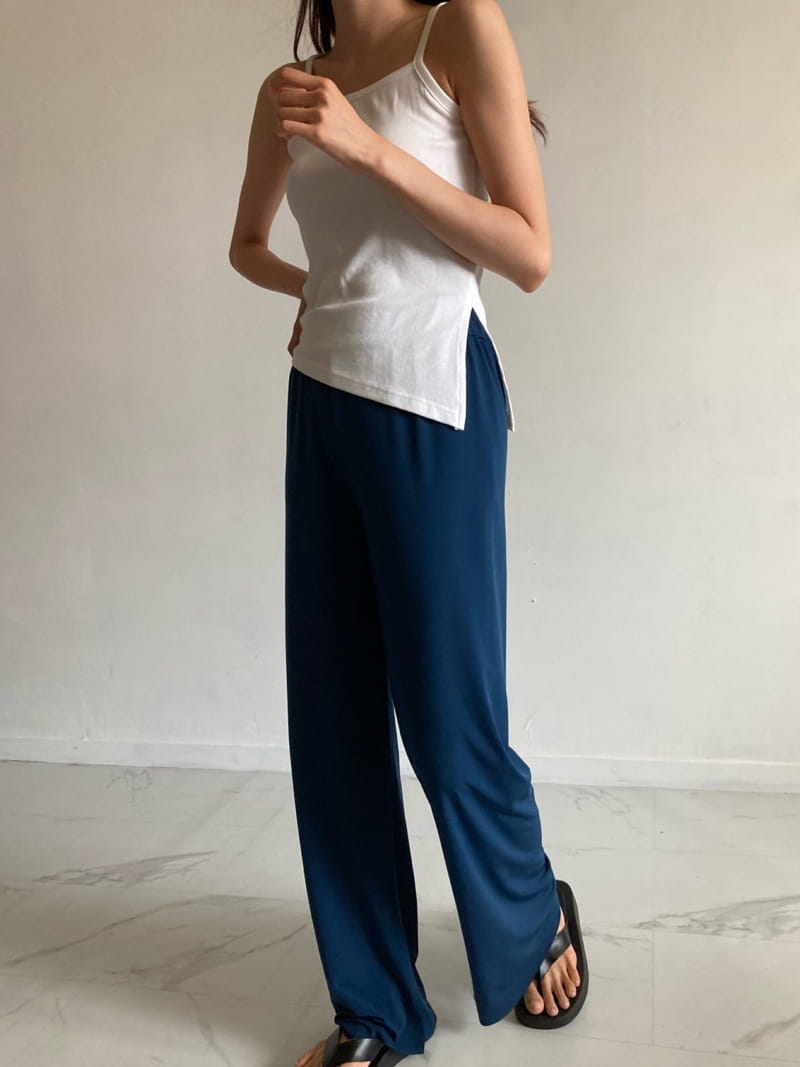 COCOJNISSI - Korean Children Fashion - #Kfashion4kids - Slit Wide Cooling Pants - 3