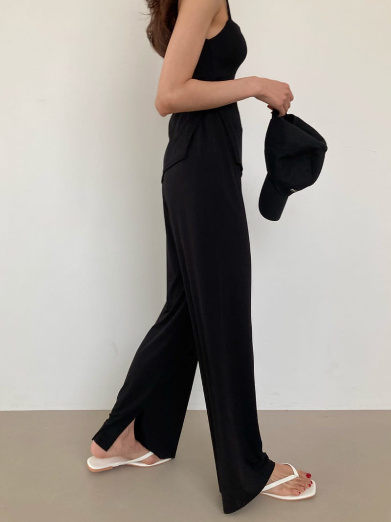 COCOJNISSI - Korean Children Fashion - #Kfashion4kids - Slit Wide Cooling Pants - 4
