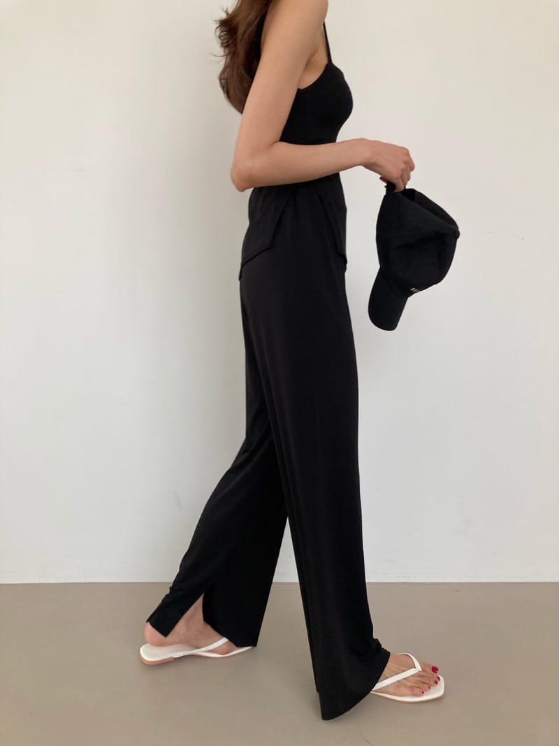 COCOJNISSI - Korean Children Fashion - #Kfashion4kids - Pumpkin Cooling Wide Slit Pants - 3