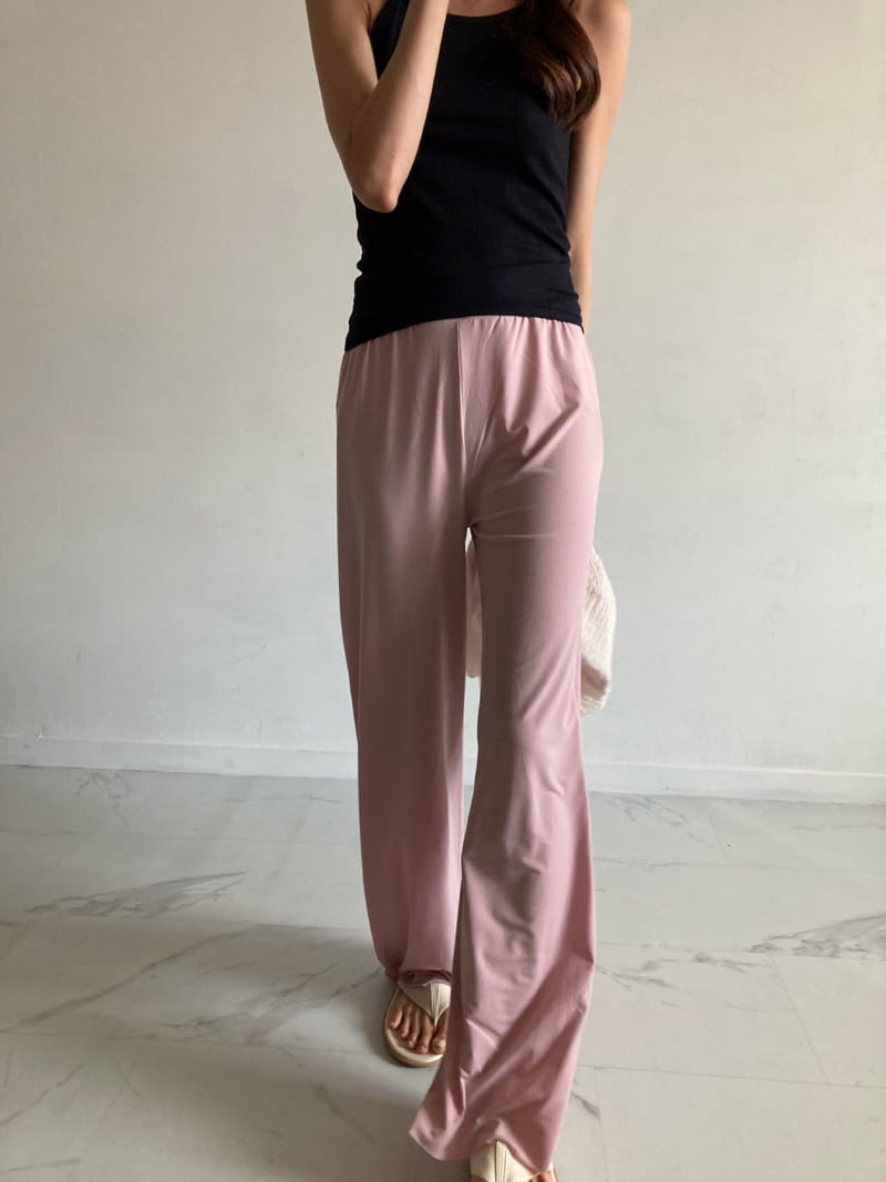 COCOJNISSI - Korean Children Fashion - #Kfashion4kids - Pumpkin Cooling Wide Slit Pants - 4