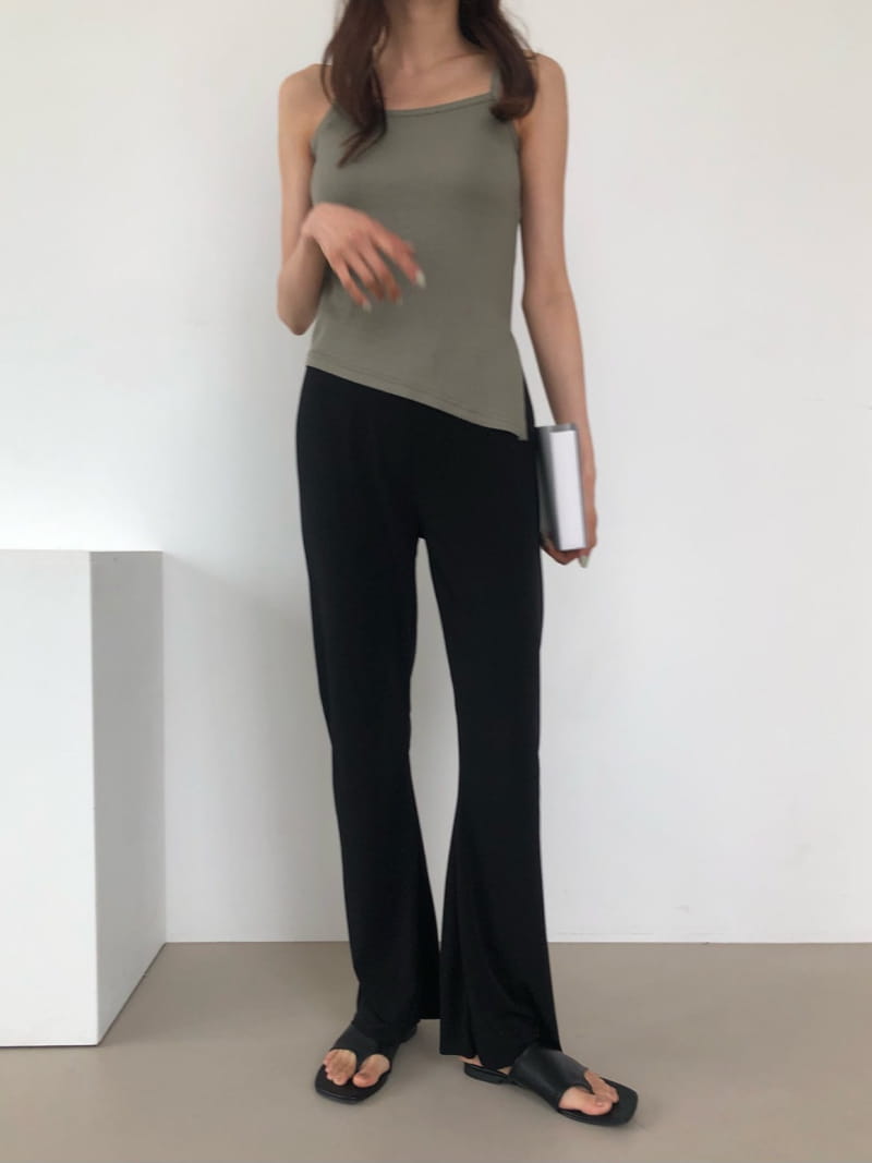COCOJNISSI - Korean Children Fashion - #Kfashion4kids - Plex Bootscut Span Bending Slim Pants - 2