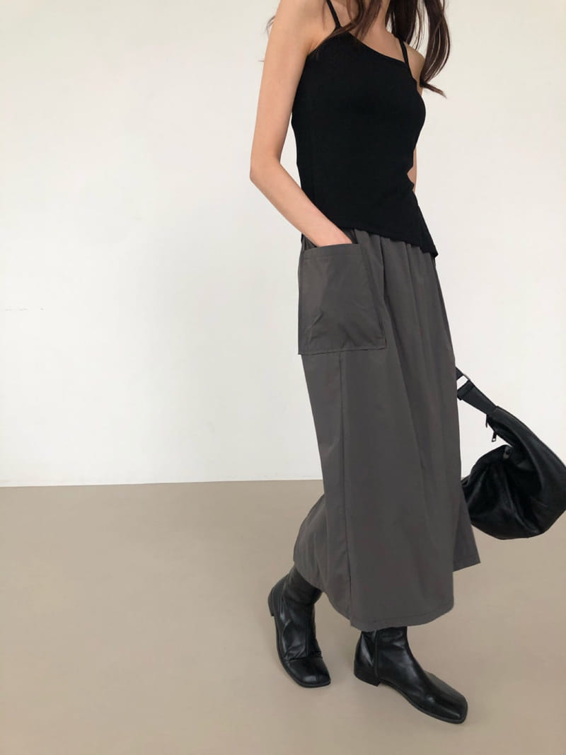 COCOJNISSI - Korean Children Fashion - #Kfashion4kids - Hiver Crunch Pocket Skirt - 2