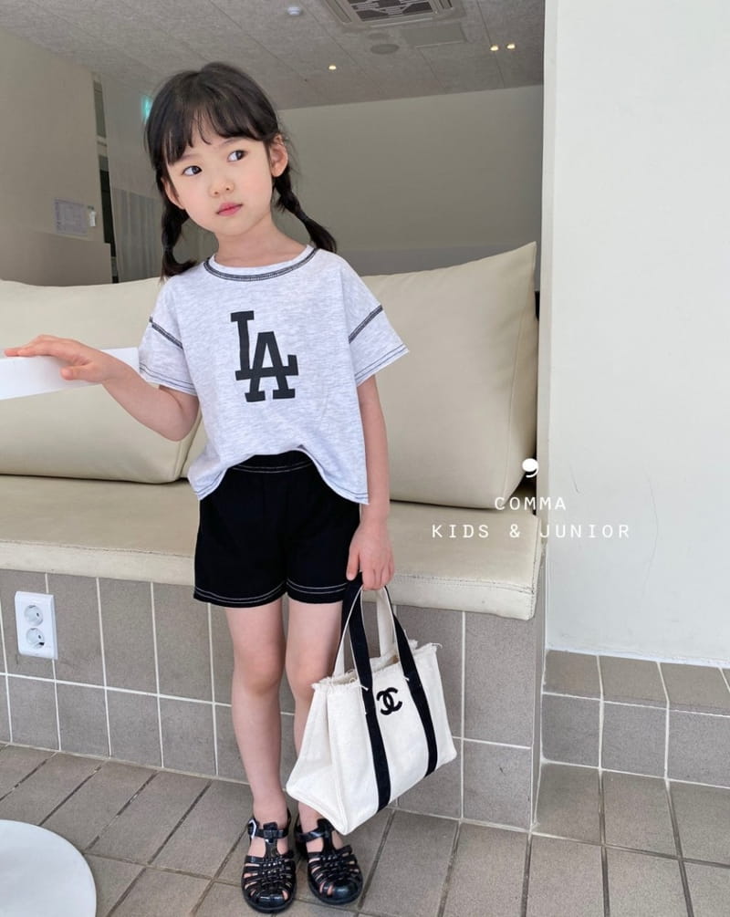 COMMA - Korean Children Fashion - #Kfashion4kids - LA Top Bottom Set - 11
