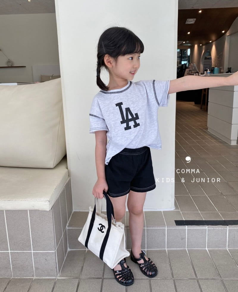 COMMA - Korean Children Fashion - #Kfashion4kids - LA Top Bottom Set - 6