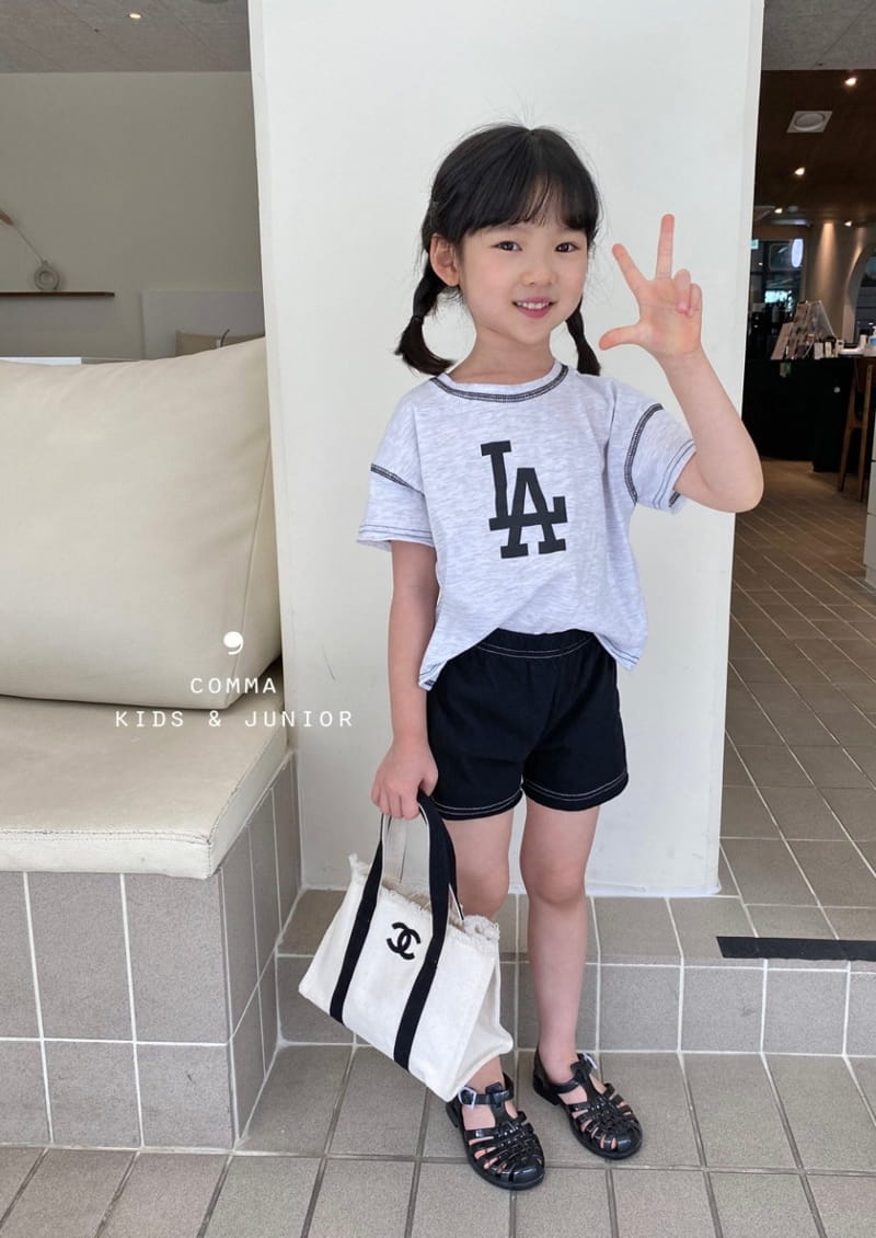 COMMA - Korean Children Fashion - #Kfashion4kids - LA Top Bottom Set - 7