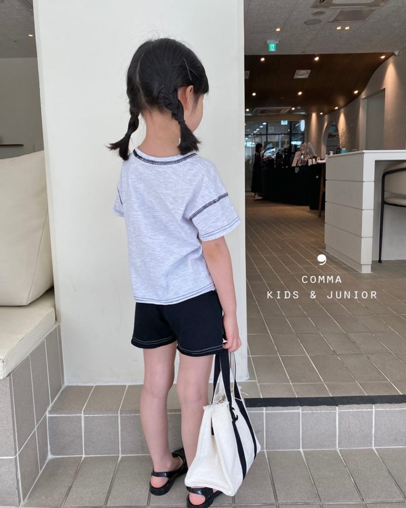 COMMA - Korean Children Fashion - #Kfashion4kids - LA Top Bottom Set - 8
