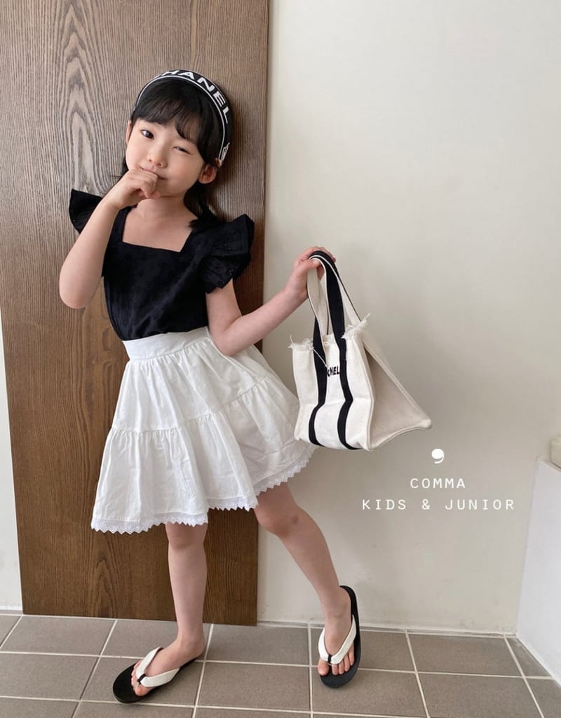 COMMA - Korean Children Fashion - #Kfashion4kids - Wing Sleeveless Blouse - 10