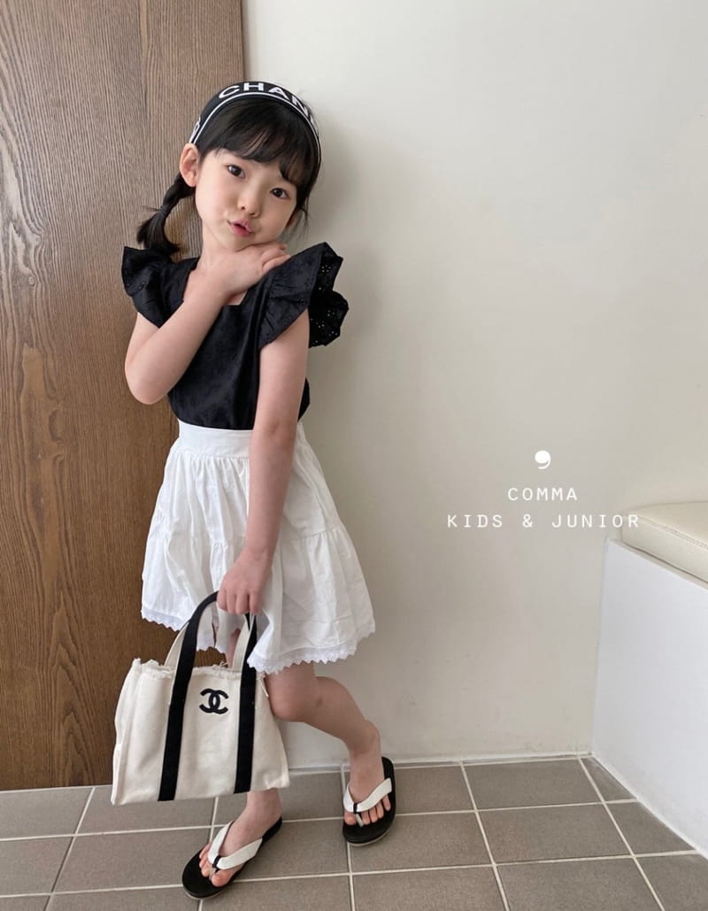 COMMA - Korean Children Fashion - #Kfashion4kids - Wing Sleeveless Blouse - 11
