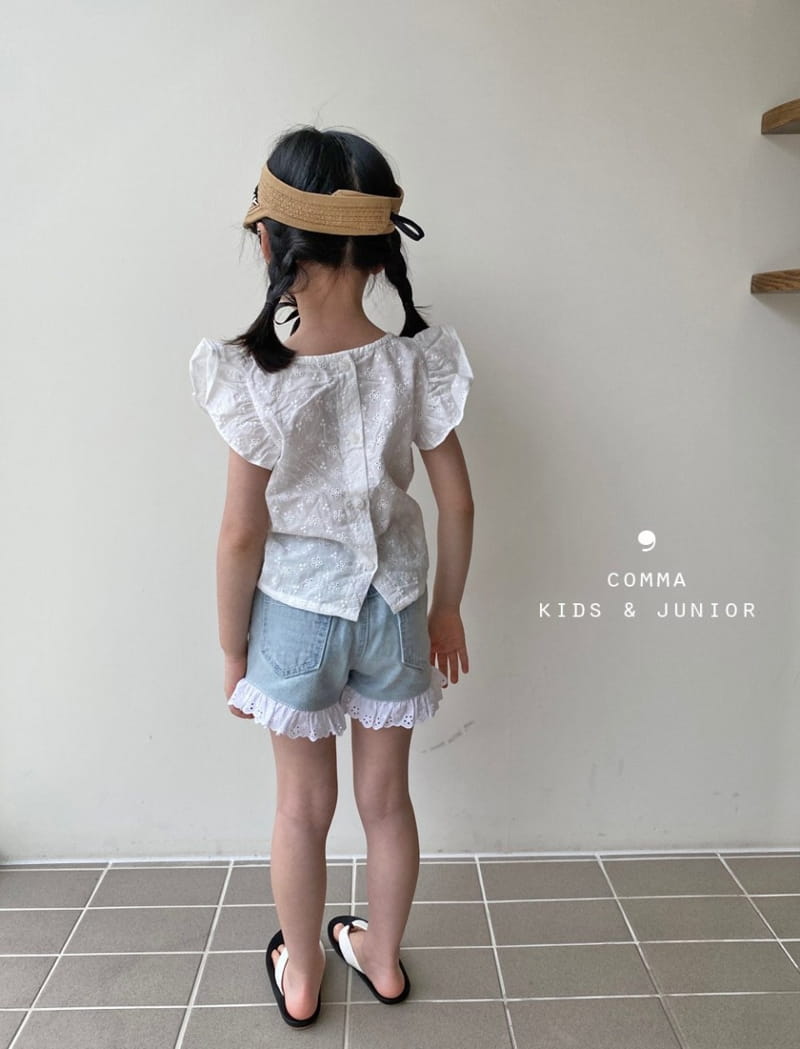 COMMA - Korean Children Fashion - #Kfashion4kids - Wing Sleeveless Blouse - 4