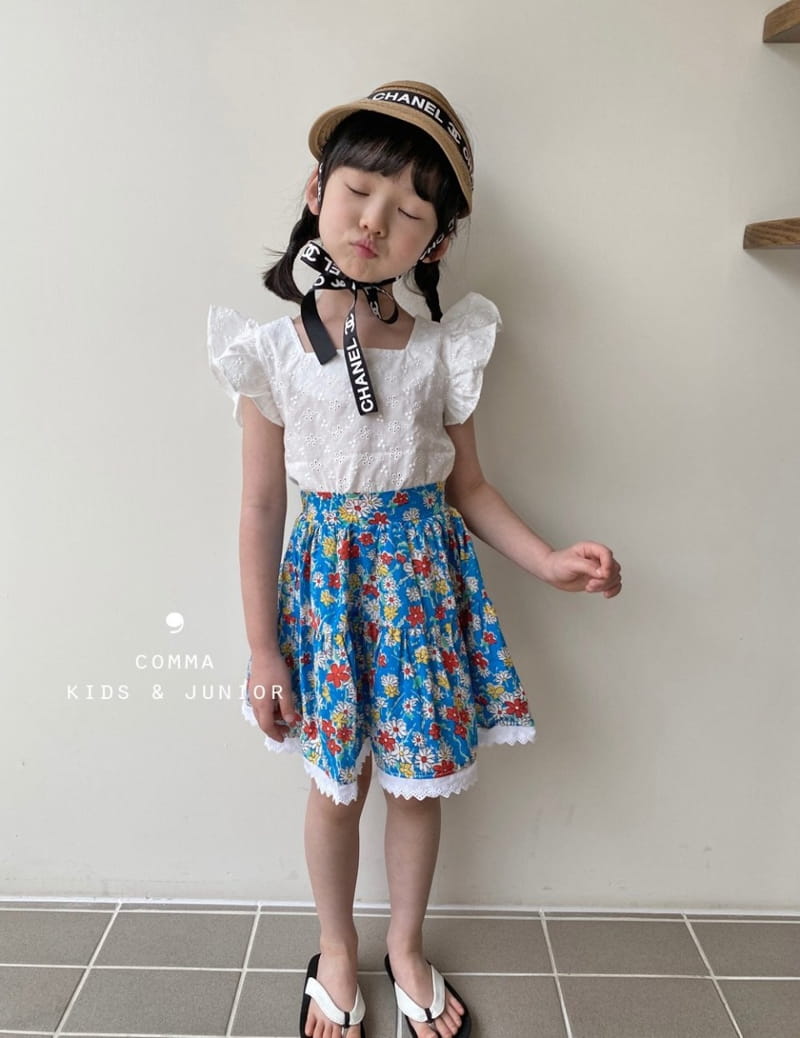 COMMA - Korean Children Fashion - #Kfashion4kids - Wing Sleeveless Blouse - 8