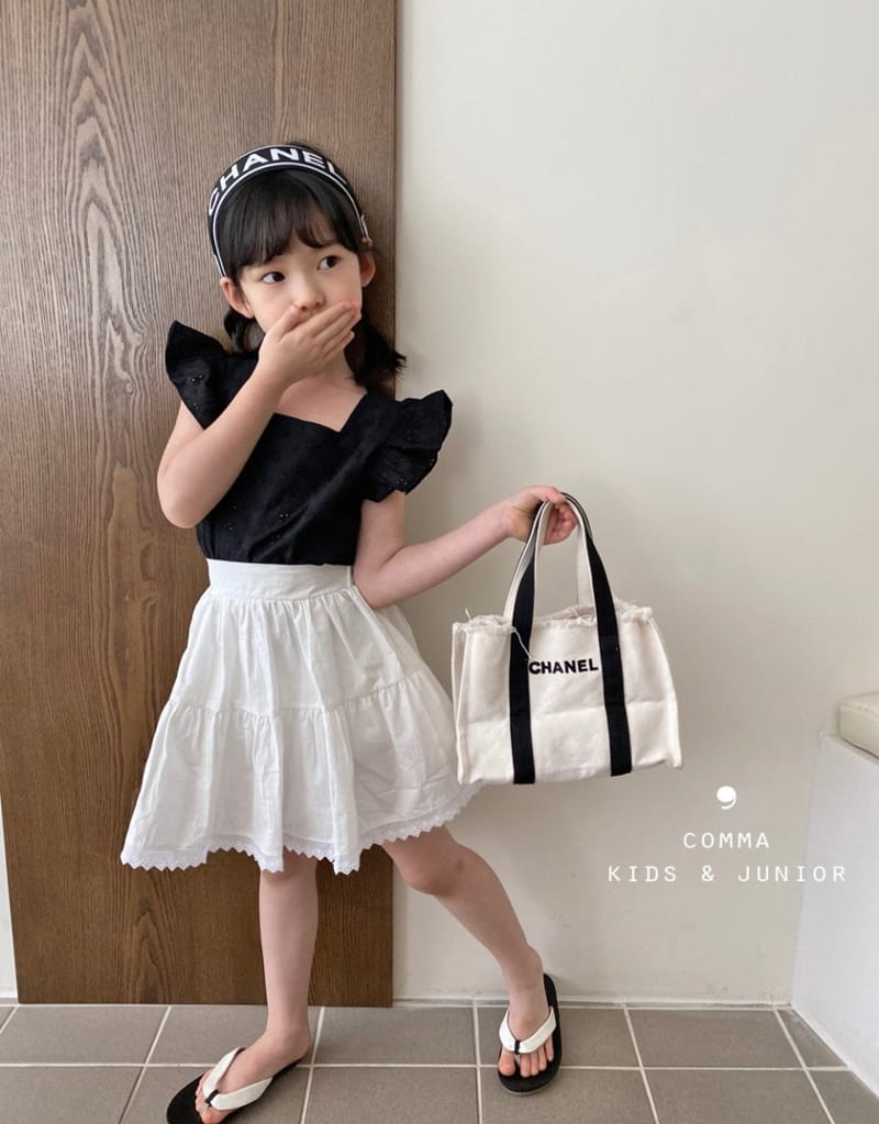 COMMA - Korean Children Fashion - #Kfashion4kids - Wing Sleeveless Blouse - 9