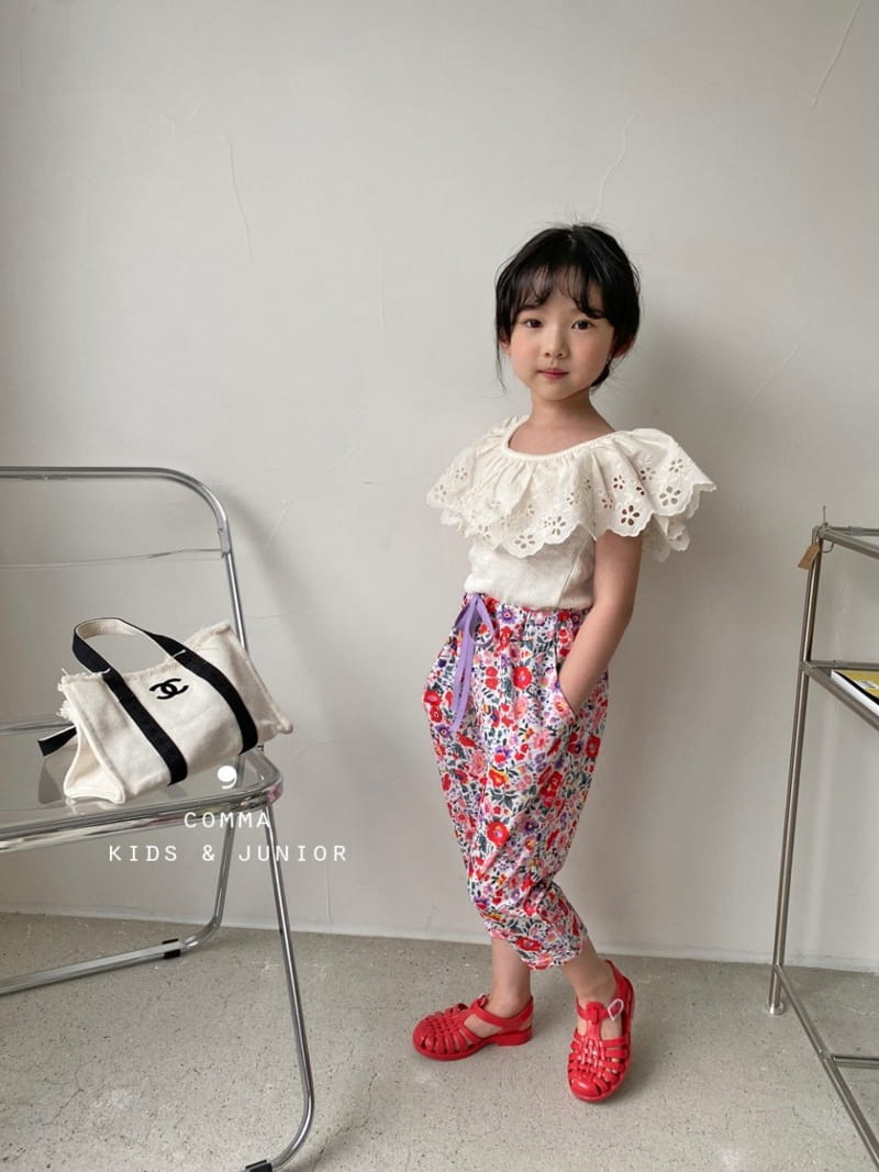 COMMA - Korean Children Fashion - #Kfashion4kids - Rip Eyelet Sleeveless - 10