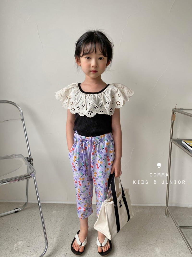 COMMA - Korean Children Fashion - #Kfashion4kids - Rip Eyelet Sleeveless - 7