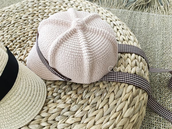 CONCOCTER - Korean Children Fashion - #Kfashion4kids - Ribbon Cap Straw Hat - 8