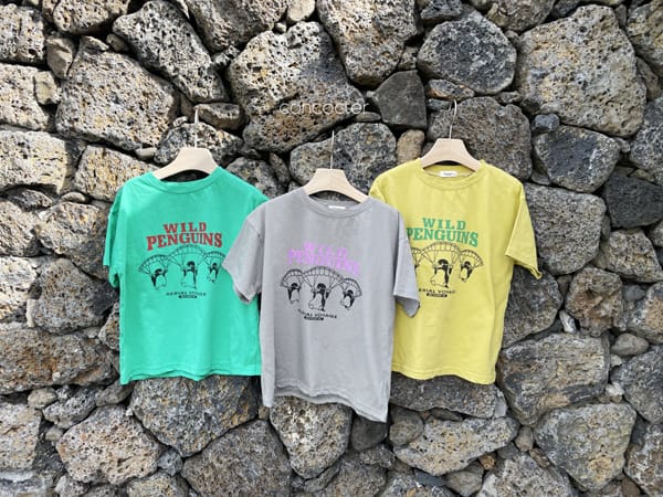 CONCOCTER - Korean Children Fashion - #Kfashion4kids - Hag Glider Penguin Tee - 11