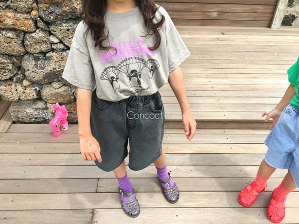 CONCOCTER - Korean Children Fashion - #Kfashion4kids - Hag Glider Penguin Tee - 4